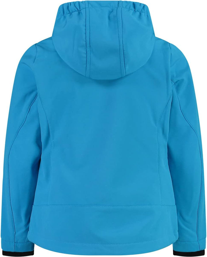 CMP Mädchen Softshelljacke für Kinder KID G JACKET FIX HOOD 140 Türkis, 140 Türkis