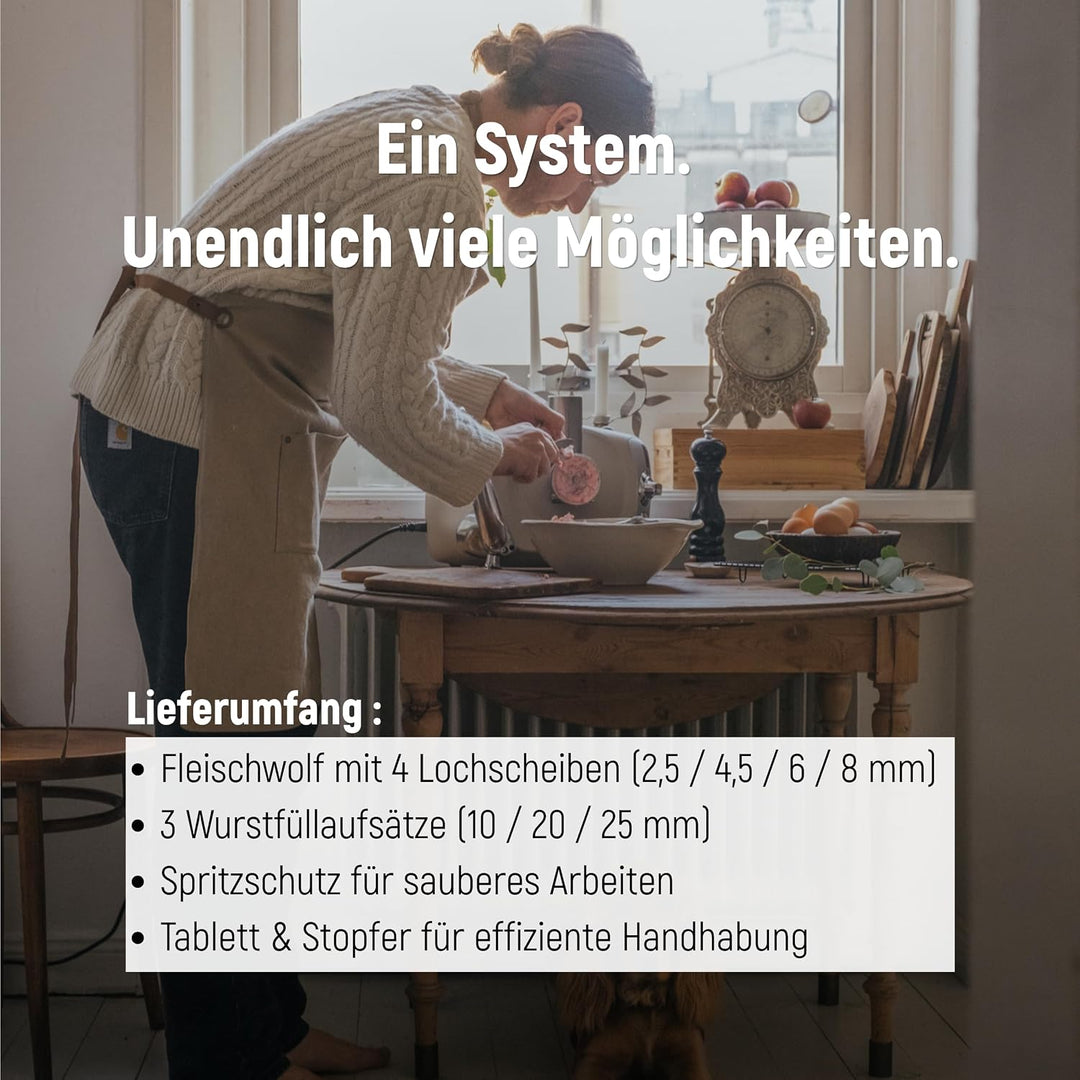 Ankarsrum Fleischwolf Kleines Paket 