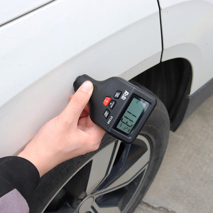 Lackmessgerät Auto RDINSCOS Schichtdickenmessgerät Autolack Lackdickenmessgerät für Auto Car Karosse