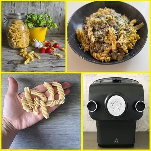 MY PASTA - Fusilli Bucati - Zubehör Für Pastamaker - Pasta Disc Kompatibel Mit Philips Pasta Maker A