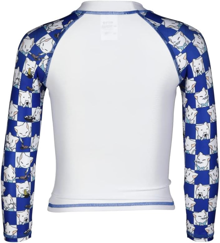 ARENA Unisex Kinder Friends Kids Uv L/S Tee Shirt 92 White-royal Multi, 92 White-royal Multi