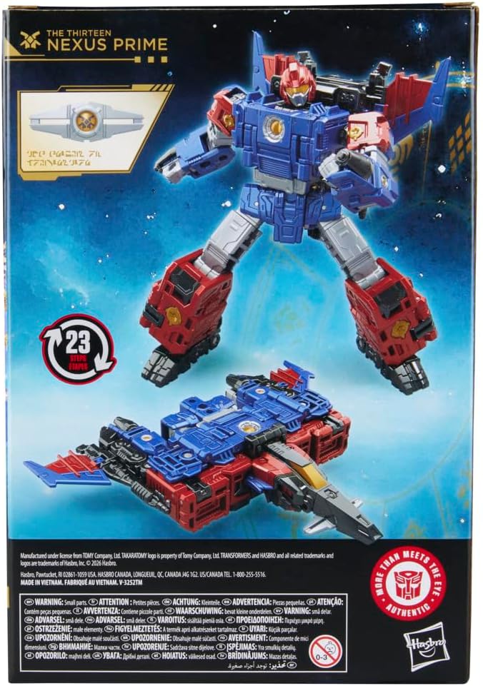 Transformers Age of the Primes The Thirteen Nexus Prime, verwandelbare Voyager-Klasse Action-Figur (