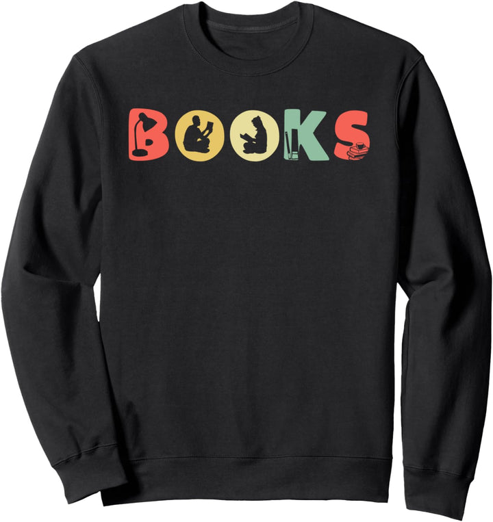Bücherwurm Buch Literatur Roman Lesen - Leseratte Sweatshirt