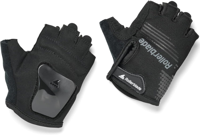 Rollerblade Unisex – Erwachsene Skate Gear Gloves Inliner Handschuhe XL Schwarz, XL Schwarz