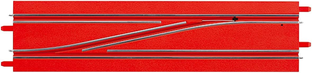 Carrera Digital 143 Zubehör Weiche, Links | Zubehör Rennbahn | Massstab 1:43 | Spielzeug für Kinder