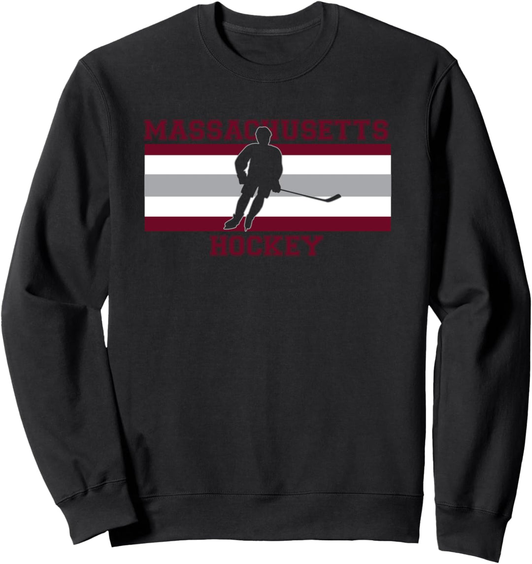 Eishockey-Saison Fan Mass Smaht Spieler Massachusetts Hockey Sweatshirt