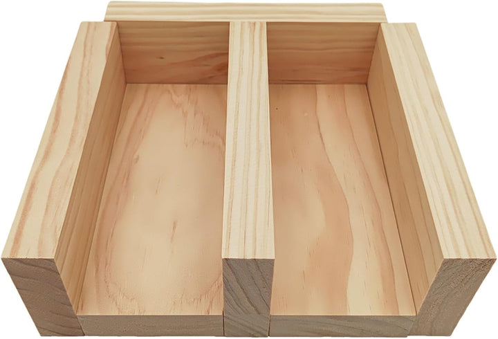 Rechteckige Holzbretter, unlackierte Holzblöcke zum Basteln, 20 x 8 x 2,5 cm, blanko, zum Schnitzen,