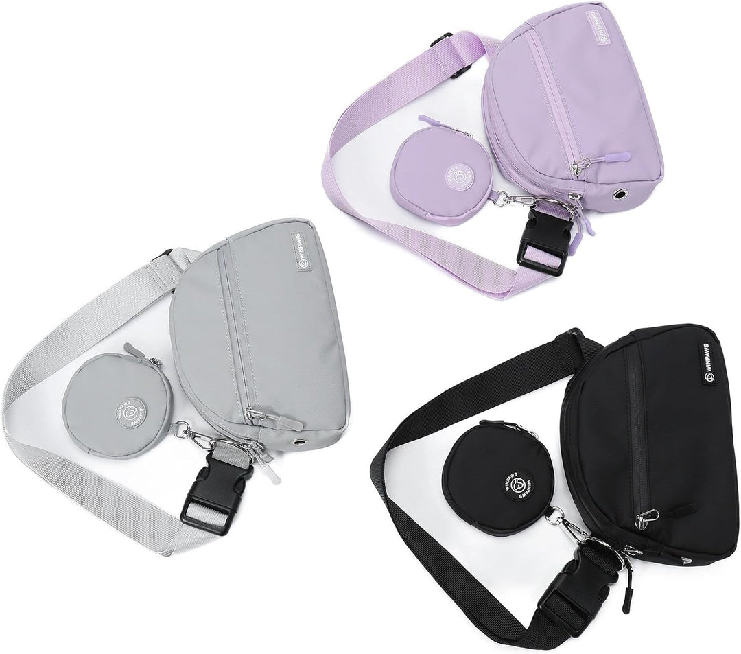 Leckerlitasche für Hunde, Wasserfester Leckerlibeutel und Training-Clicker, Gassi Tasche für Welpen