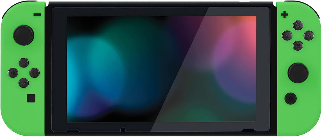 eXtremeRate Full Case für Nintendo Switch Joycon/Console, Matt DIY-Ersatz Joy Con Shell/Buttons &amp; Rü