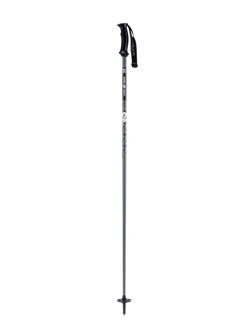 K2 Herren Power Composite Skistock 110 Gunmetal, 110 Gunmetal