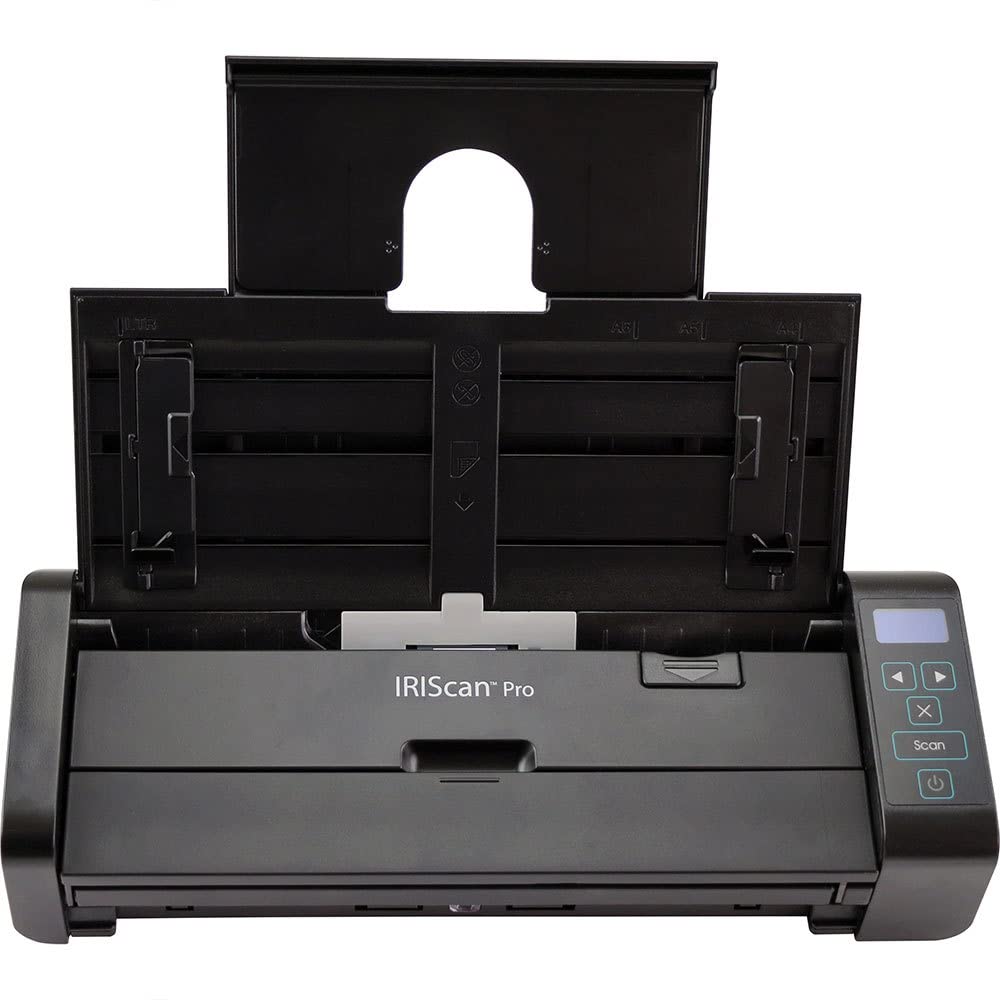 IRIS IRISCAN Pro 5 Duplex ADF20 Seiten Scanner (25PPM - USB3.0 - Netzbetrieb - Buttonmanager mit Sma