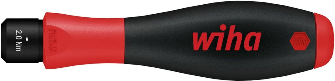 Wiha präziser Drehmoment-Schraubendreher TorqueFix® fest voreingestellte Drehmomentbegrenzung (34533