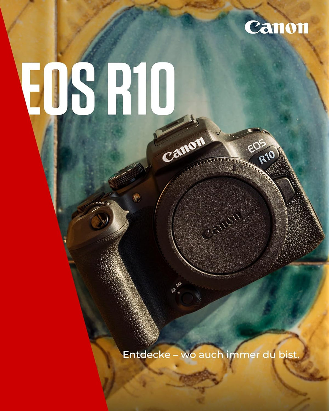 Canon EOS R10 Kamera spiegellose Camera + RF-S 18-150mm F4.5-6.3 is STM Objektiv (Hybridkamera, DSLR