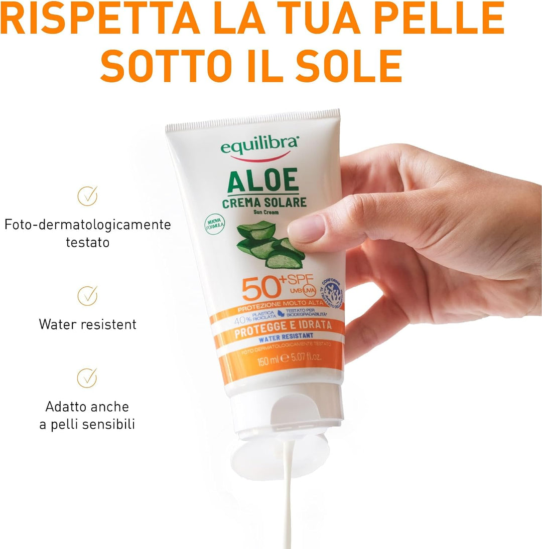 EQUILIBRA SUN ALOE PRO UV F50 CR 150ML