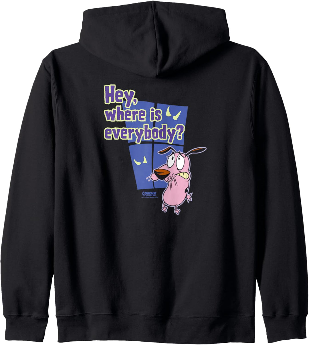 Courage the Cowardly Dog Where Is Everybody Kapuzenjacke