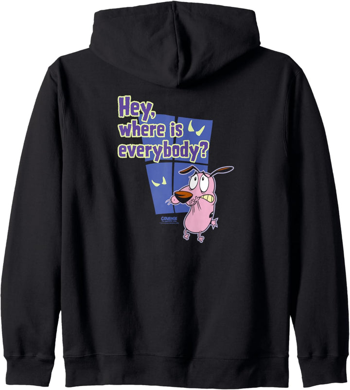 Courage the Cowardly Dog Where Is Everybody Kapuzenjacke