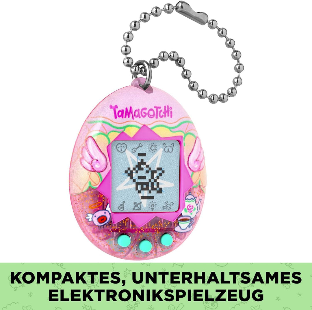 BANDAI 46170 - Tamagotchi Angel Virtuelles Haustier, Mehrfarbig, 46170, elektronisches Spielzeug für