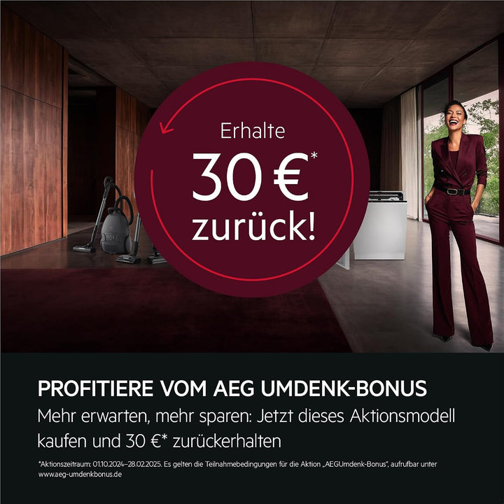 AEG Serie 8000 Akku Staubsauger, Kabellos, Alle Böden, AutoModus, bis zu 99% Staubaufnahme, bis zu 5