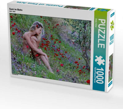 CALVENDO Puzzle Sami im Mohn 1000 Teile Lege-Grösse 64 x 48 cm Foto-Puzzle Bild von Dieter Kittel, 1