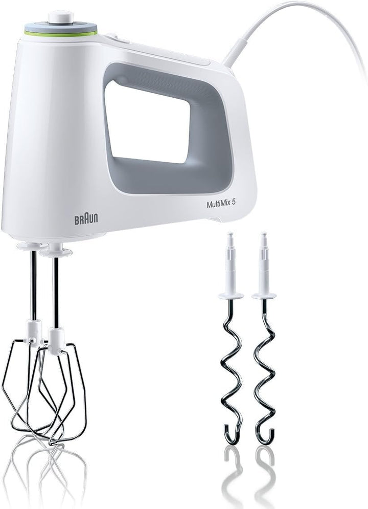 Braun MultiMix 5 HM 5000 Handmixer - Handrührgerät mit stufenloser Geschwindigkeitsregelung, 700 Wat