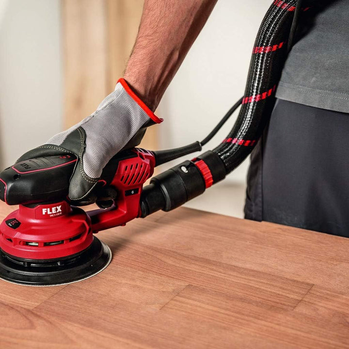 Flex Exzenterschleifer ORE 3-150 EC (400 W, Schleifteller-ø 150 mm, Hub 3 mm, bürstenloser Motor, Sc
