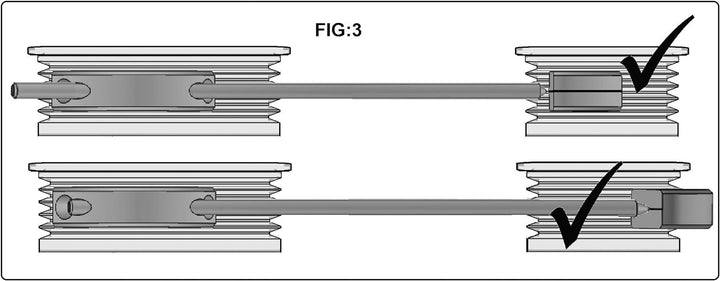 Laser 7644 Multi Keilriemen Riemenscheibe Ausrichtungswerkzeug