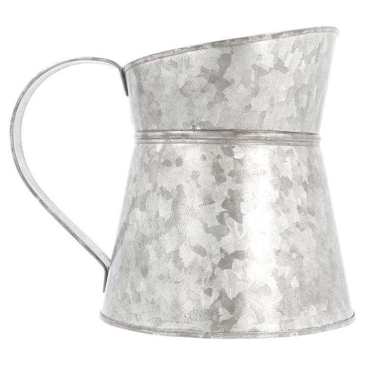 1 Stück Krug 1,2 l Ø 11,5 x 15,5 cm verzinkt Stahl
