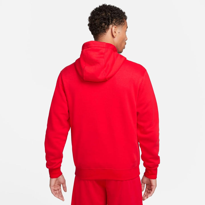 Nike Herren M Nk FLC Park20 Po Hoodie Kapuzenpullover (1er Pack), University Red/White/White