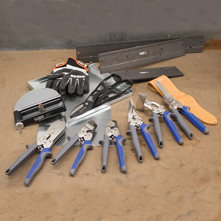 Lochschneider, verstellbarer Schneider von 12,7 bis 30,5 cm, schneidet 24 Gauge Stahl und 26 Gauge E