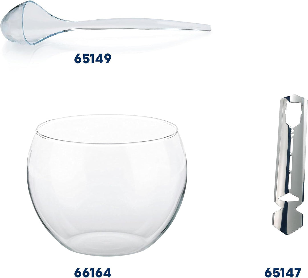 kela Bowletopf, Glas, Transparent, 22 cm, Bowletopf