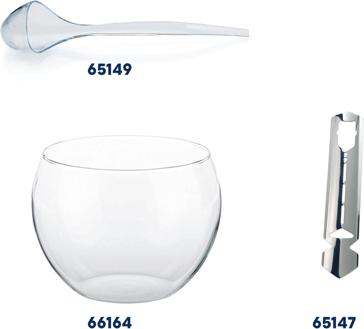 kela Bowletopf, Glas, Transparent, 22 cm, Bowletopf