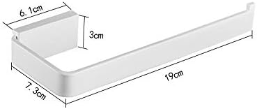 Toilettenpapierhalter Weiss WC Papierhalter Rollenhalter Klopapierhalter Wandmontage für Küche und B