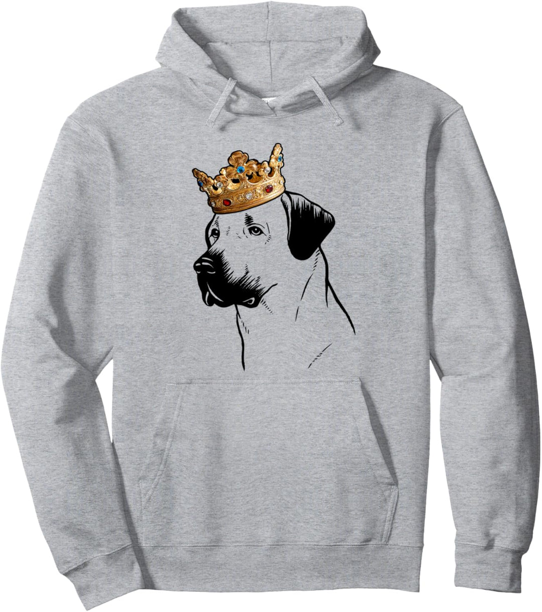 Anatolischer Schäferhund, der Krone trägt Pullover Hoodie