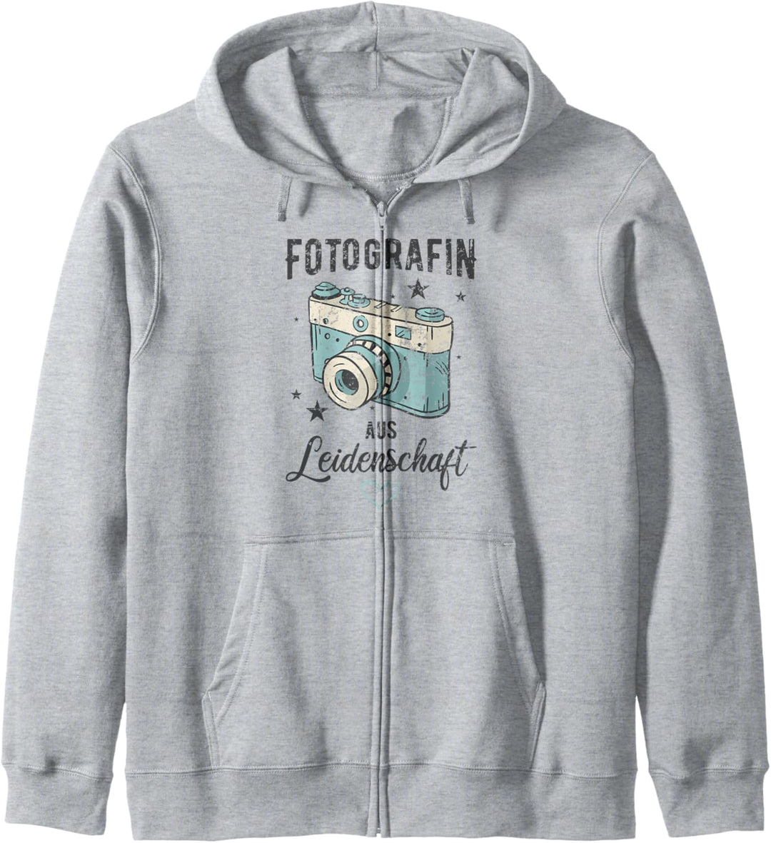 Fotografin aus Leidenschaft Fotografie Kamera Foto Geschenk Kapuzenjacke