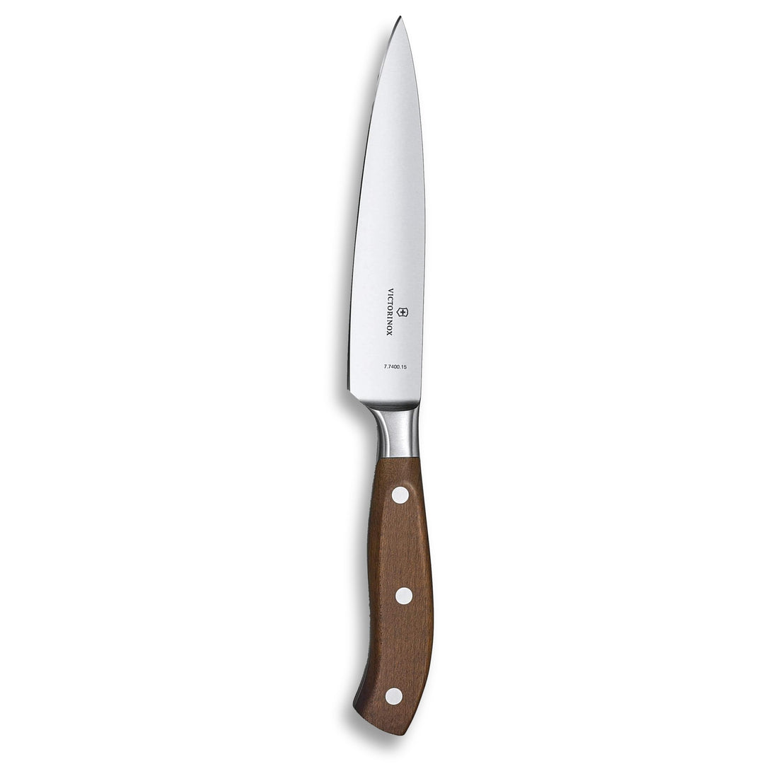 Victorinox, Grand Maître, Profi Tranchiermesser, Extra Scharfe Klinge, gerader Schliff, 15 cm, Edler