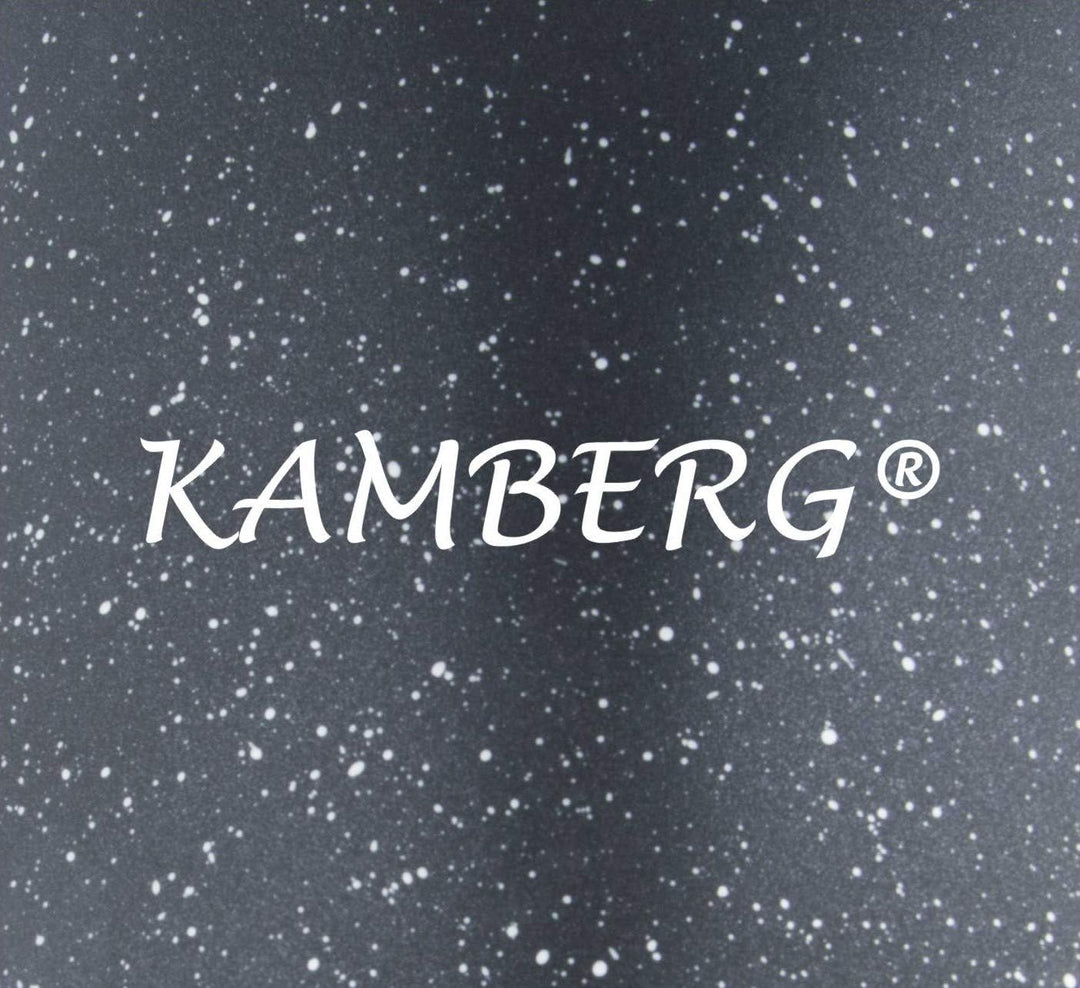 Kamberg – 0008122 – Couscoustopf/Dampfgarer/Kochtopf  (3‑in‑1) – Durchmesser 24 cm – 8 Liter – Hochw