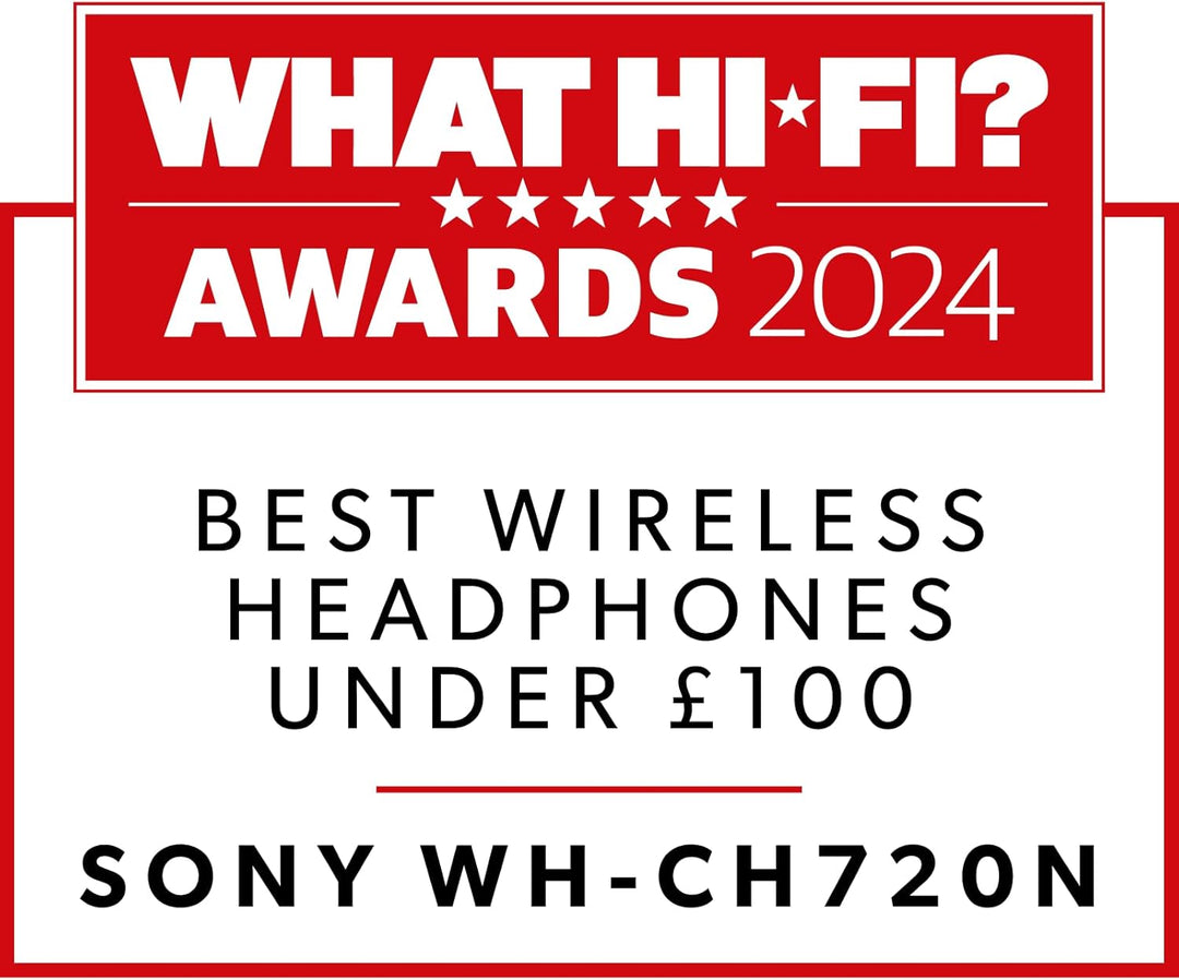 Sony WH-CH720N Kabelloser Bluetooth-Kopfhörer mit Noise Cancelling - bis zu 35 Stunden Akkulaufzeit