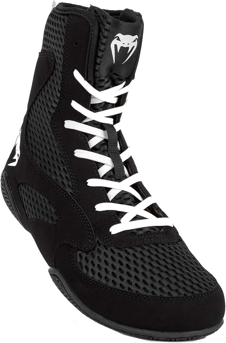 Venum Herren Contender Boxschuhe 7.5 Men/9 Women Schwarz Weiss, 7.5 Men/9 Women Schwarz Weiss