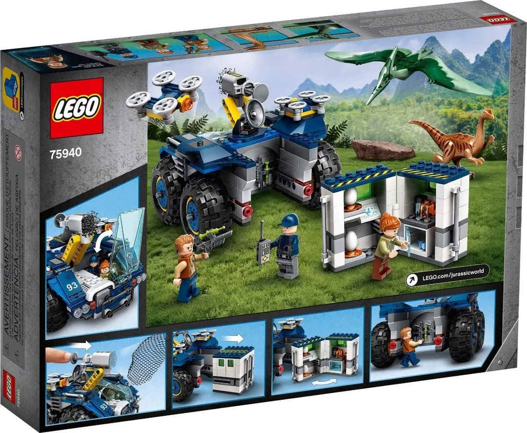 LEGO 75940 Jurassic World Ausbruch von Gallimimus und Pteranodon, Dinosaurier Spielzeug für Kinder a