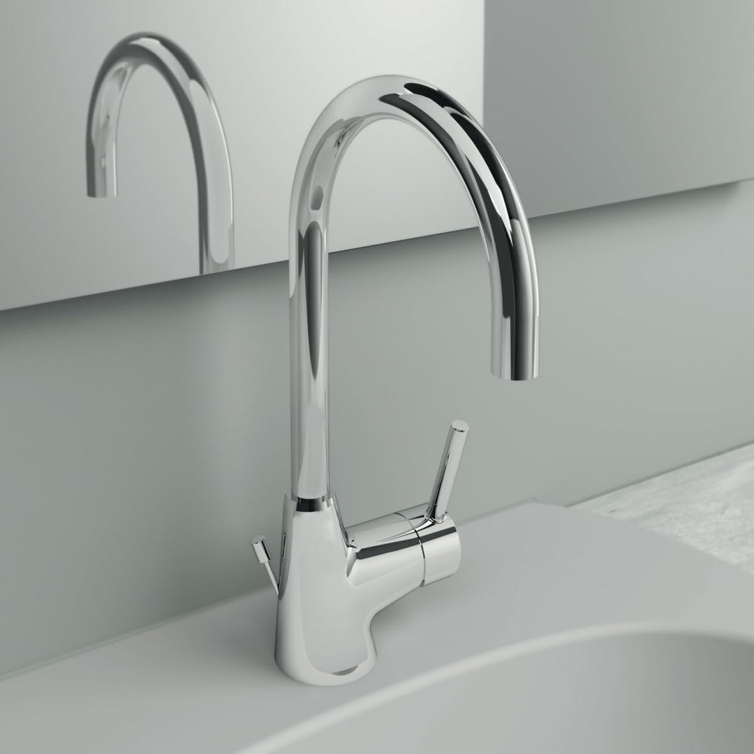 Ideal Standard BC195AA Ceraline Waschtischarmatur hoher Auslauf