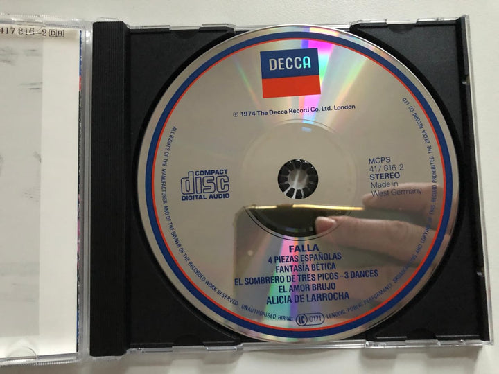 4 Piezas / El Amor Brujo, Audio-CD