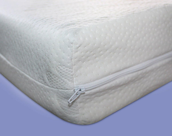 Viskoelastisches Sitzkissen viscoelastisches Anti Dekubitus Sitzpolster 40 x 40 x 10 cm WEIss Memory