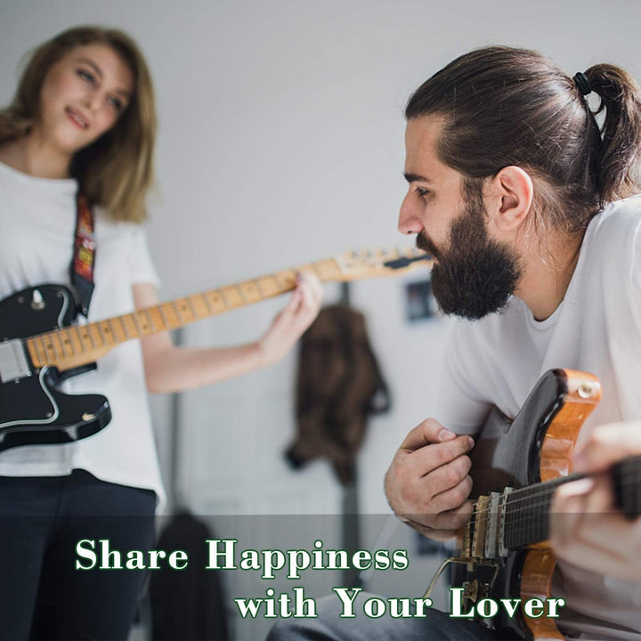 USB-Gitarrenkabel, NUOSIYA Nylon, Hybrid-USB-Stecker auf 6,35 mm 1/4 Zoll TS-Mono-Klinkenstecker, Ka