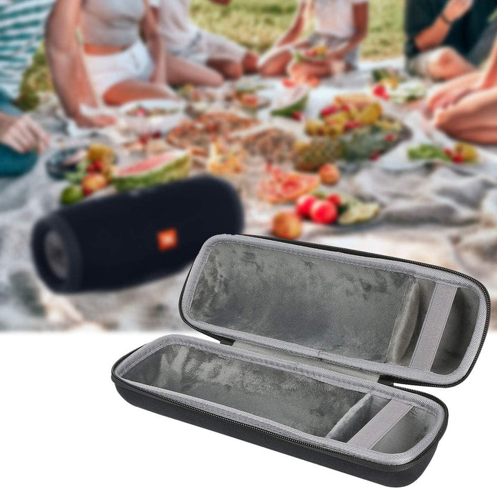 co2CREA Hartschalen-Schutzhülle für JBL Charge Essential/JBL Charge 3, tragbarer Lautsprecher (nur B