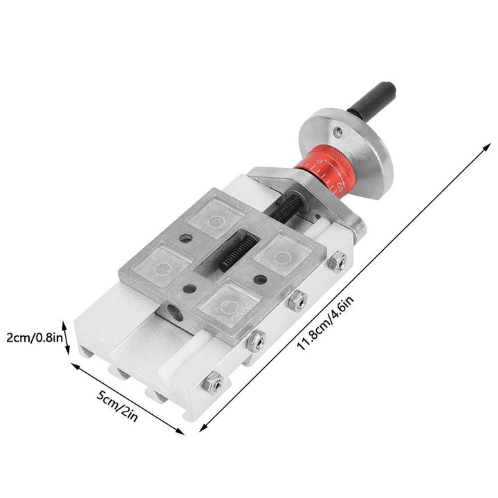 32 mm Metall Kreuzschlitten, Z008M-Metallkreuzschlittenblock aus Eisen und Aluminiumlegierung Für di