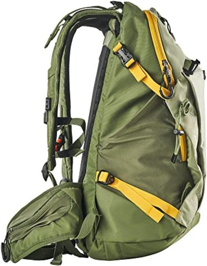 Black Crevice Wander & Bike Rucksack AORAKI 22 L I Hochwertiger Outdoor Rucksack mit Trinksystem & R