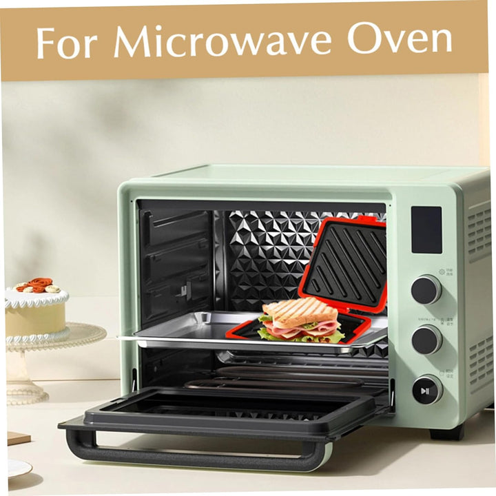 Mikrowellen-Toastie-Hersteller Nicht-Stick-Mikrowellen-Toastie-Sandwichhersteller Abnehmbares Schnel