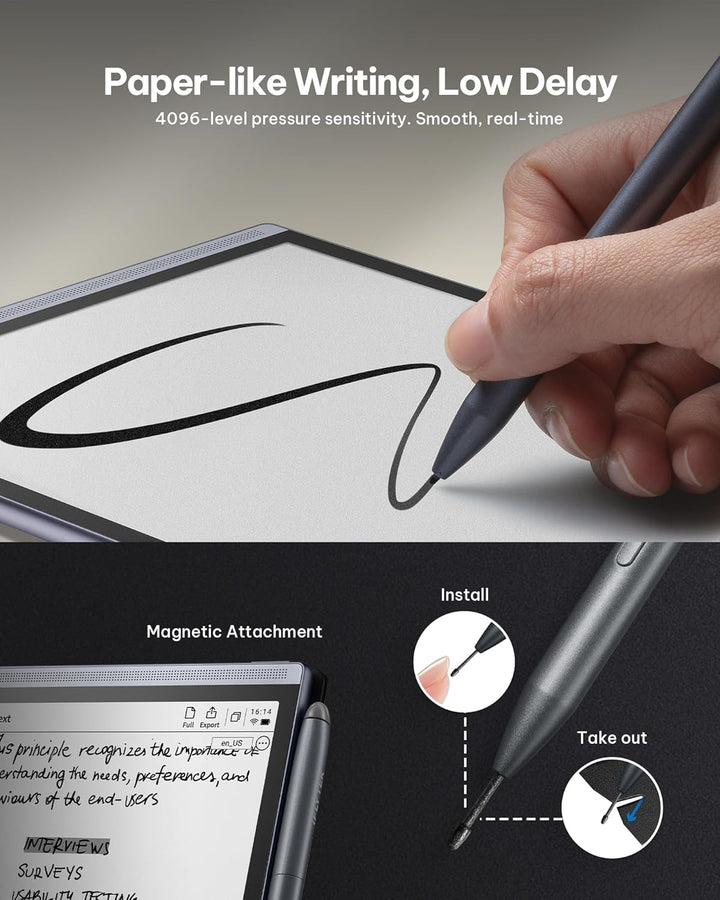 iFLYTEK AINOTE Air 2 Paper Tablet, 8,2-Zoll-E-Ink-Tablet mit AI, Sprach-zu-Text-Transkription, Mehrs
