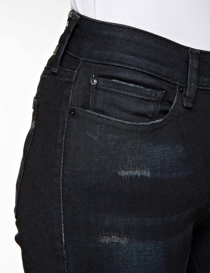 REPLAY Damen Jeans Luzien Skinny-Fit 30W / 32L 007 Dark Blue, 30W / 32L 007 Dark Blue