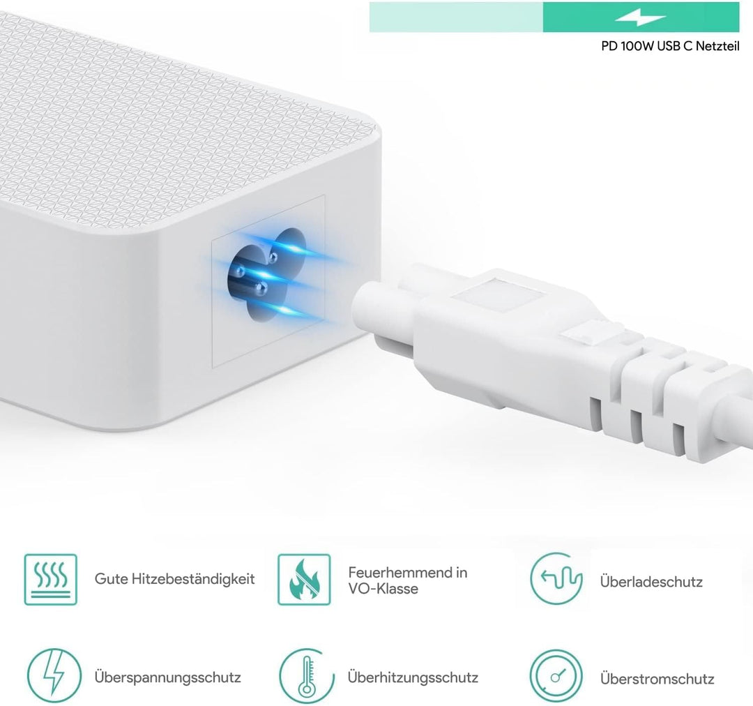 HKY 100W Netzteil Ladegerät für EF ECOFLOW Delta 3 Classic Tragbare Powerstation EcoFlow Delta 2 tra